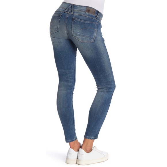 G-Star Raw Lynn Rip Midrise Skinny Jeans - Picture 2 of 14